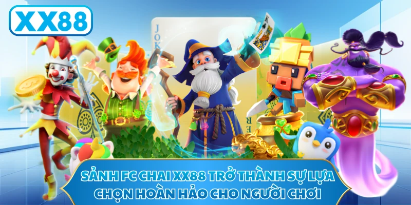 Sảnh FC CHAI XX88 trở thành sự lựa chọn hoàn hảo cho người chơi